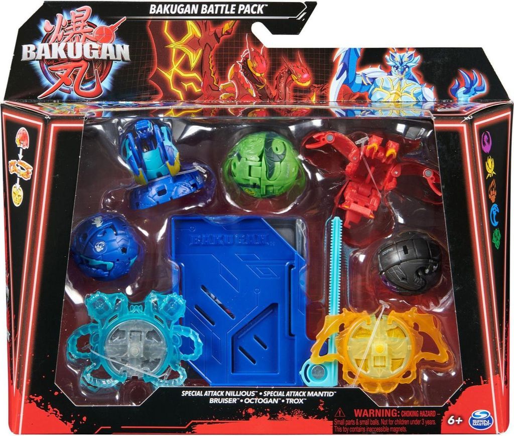 Spin Master Bakugan Revolution Battle 5 Pack Immagine del prodotto 