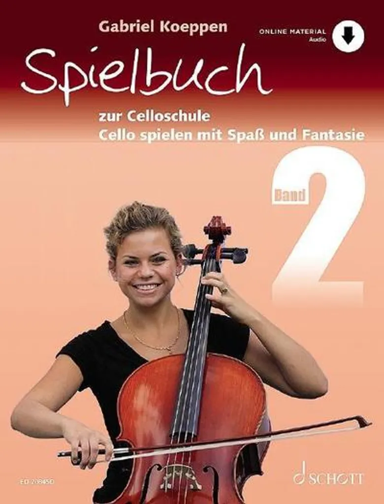 Apprendre le Violoncelle avec Celloschule Band 2 Spielbuch - Cours