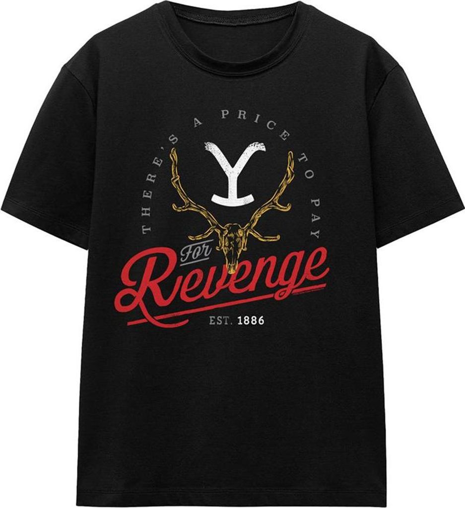 Yellowstone - "There ́s A Price To Pay" T-Shirt für Damen TV26750 (XL) (Schwarz)