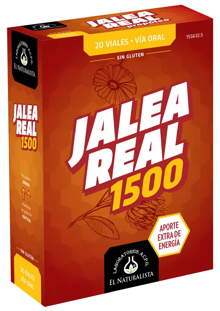Gelée Royale 1500 Haute Concentration Ouverture Facile 20 Doses