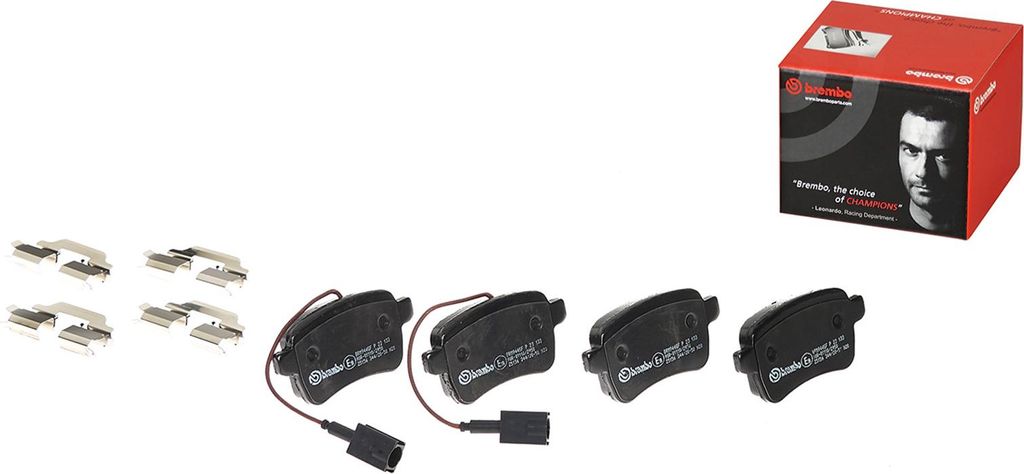 Brembo Bremsklötze hinten für Alfa Romeo Giulietta ab Bj. 2010 77365357