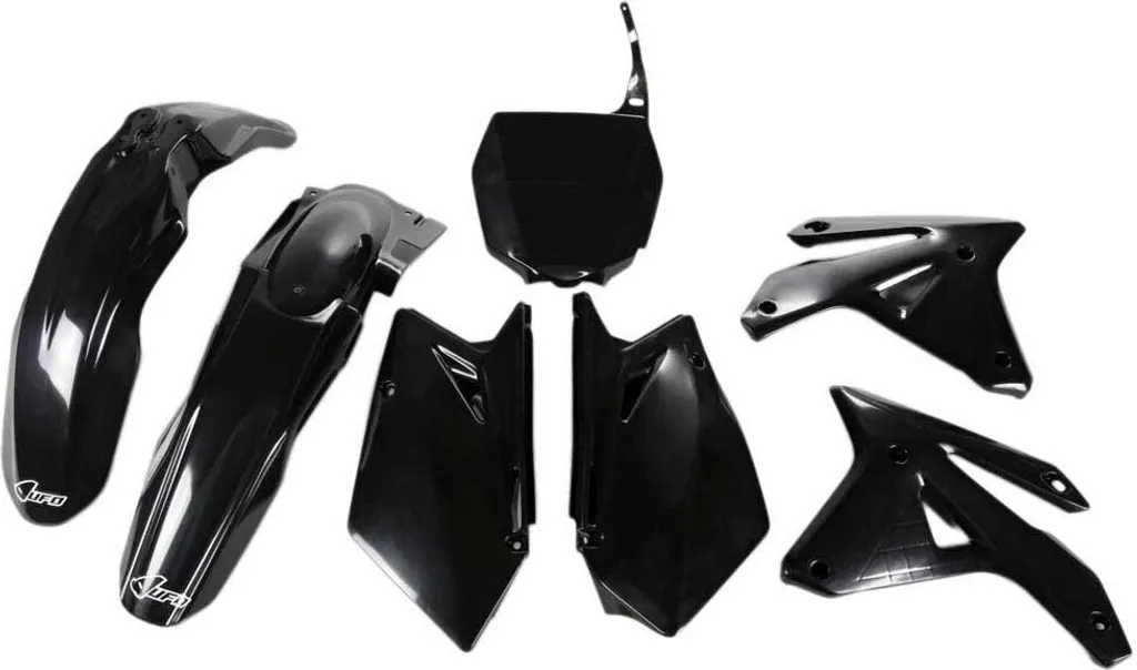 Kit Plastique UFO Suzuki RMZ 450 2007 Noir Sukit408-001 Complet