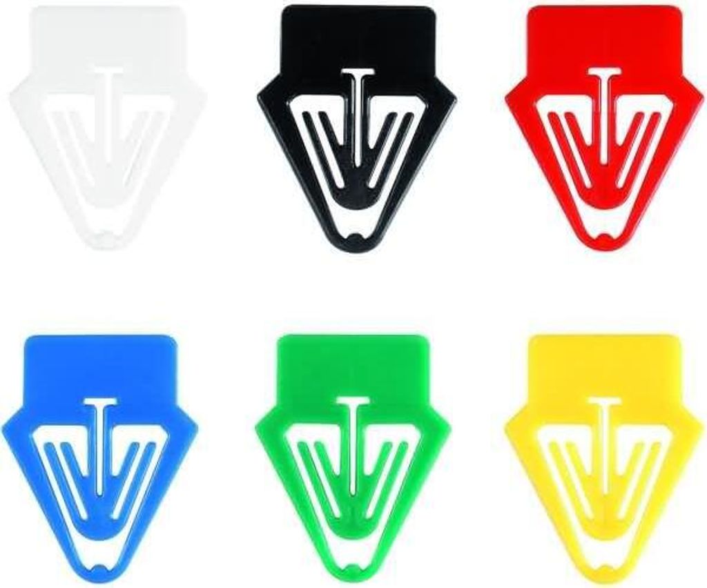 Kartenreiter 25mm VE=100 Stück Grundfarben sortiert