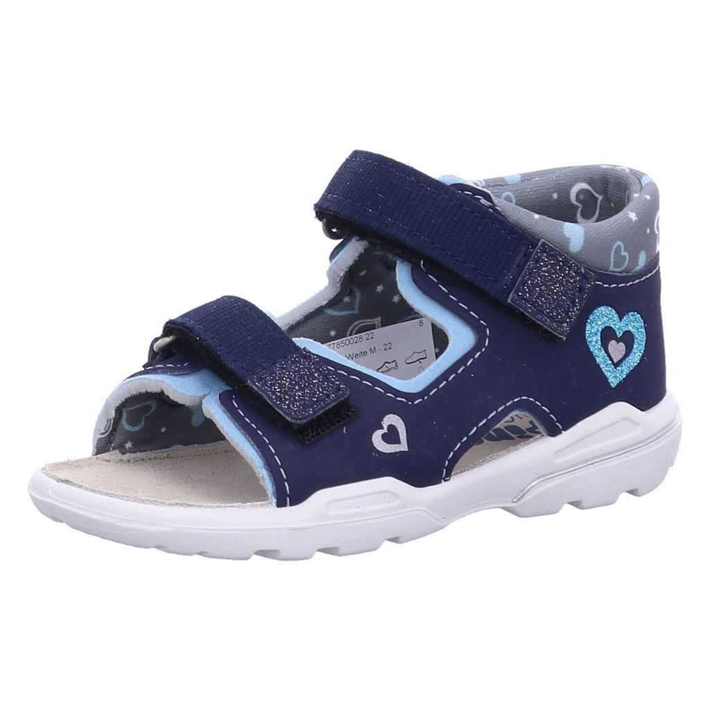 Ricosta Kittie Weite M Sandale Blau