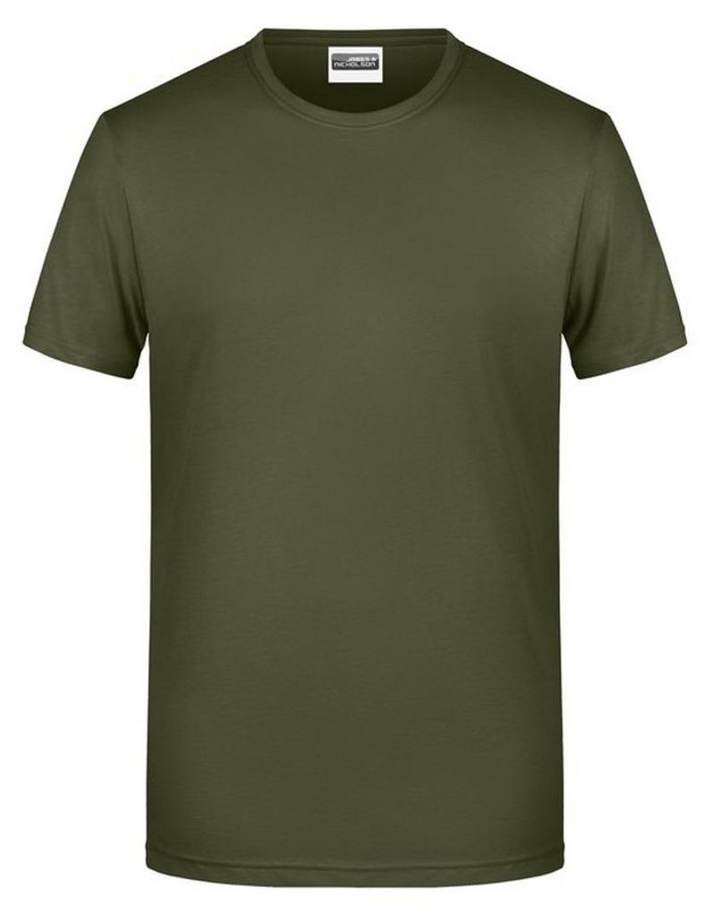 James and Nicholson - "Basic" T-Shirt für Herren LT2608 (M) (Oliv)