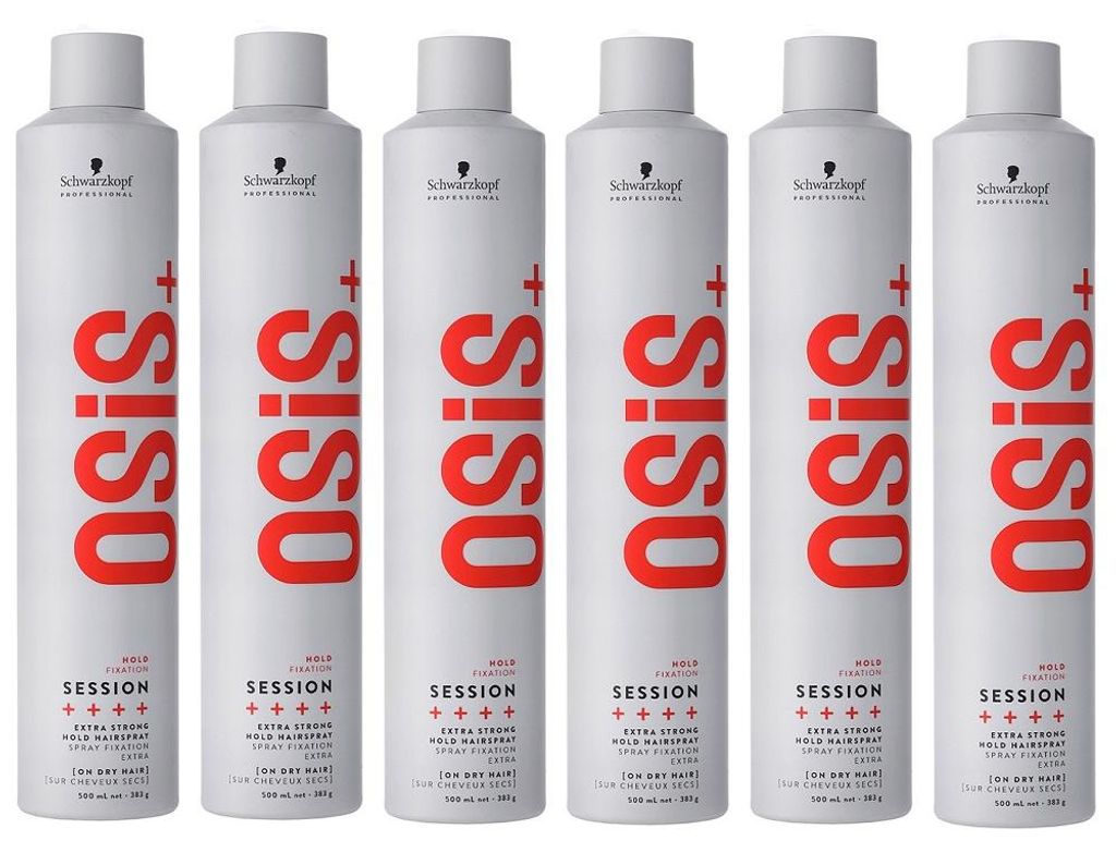 Schwarzkopf OSiS+ Session extreme Hold Hairspray 6x500ml Produktbild 
