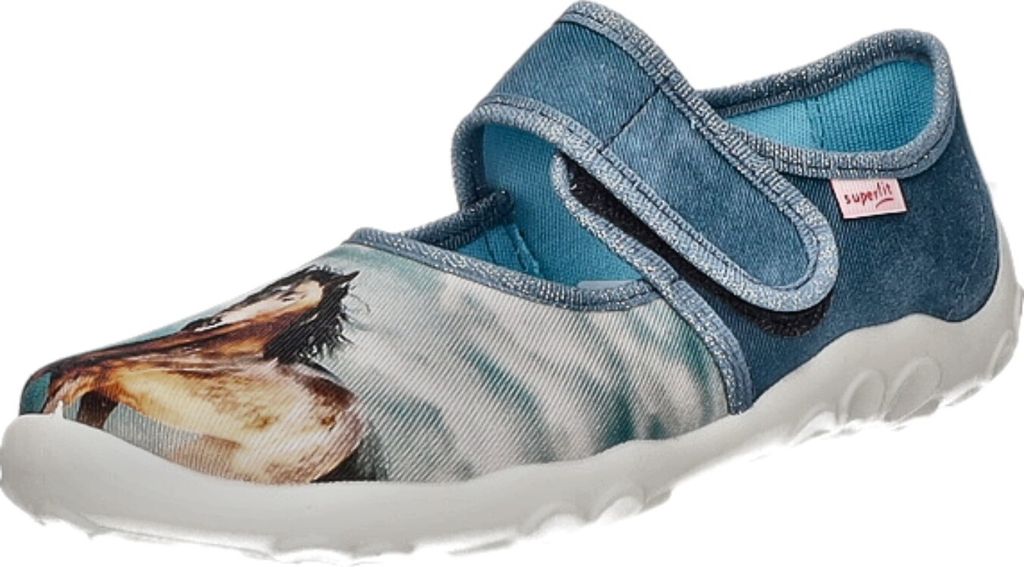 Superfit Hausschuhe Schmetterling Uni 31373236353234 Blau Produktbild 6
