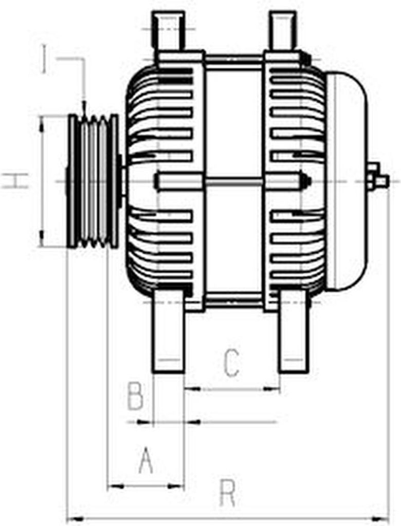 Drehstromgenerator HC-CARGO F 032 116 933