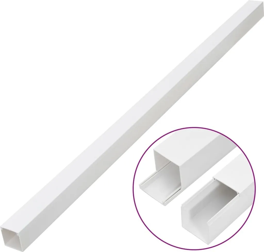 Profilés en PVC pour Clapiers et Enclos Petits Animaux - 30m 50x25mm