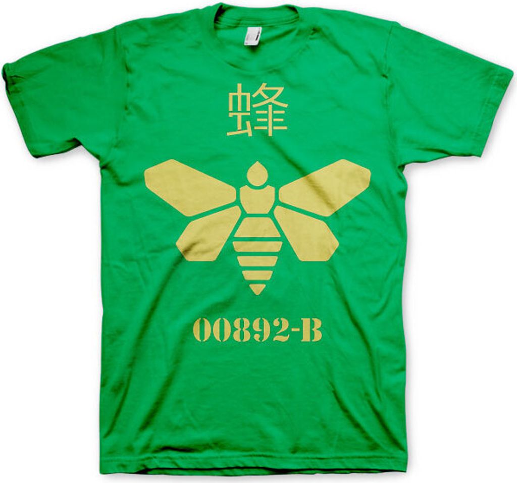 Methlamine Barrel Bee T-Shirt - Small - Green