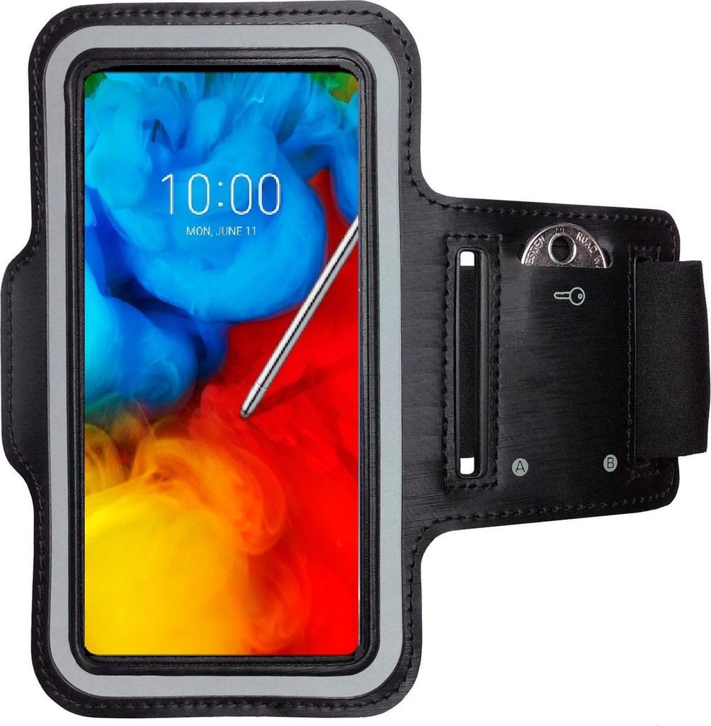 LG Q Stylus Sportarmband Fitness Armband Jogging Hülle Laufhülle Etui