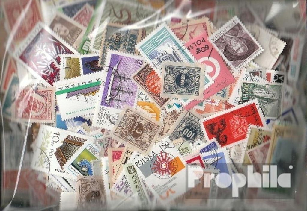 Briefmarken Polen 1.500 verschiedene Marken