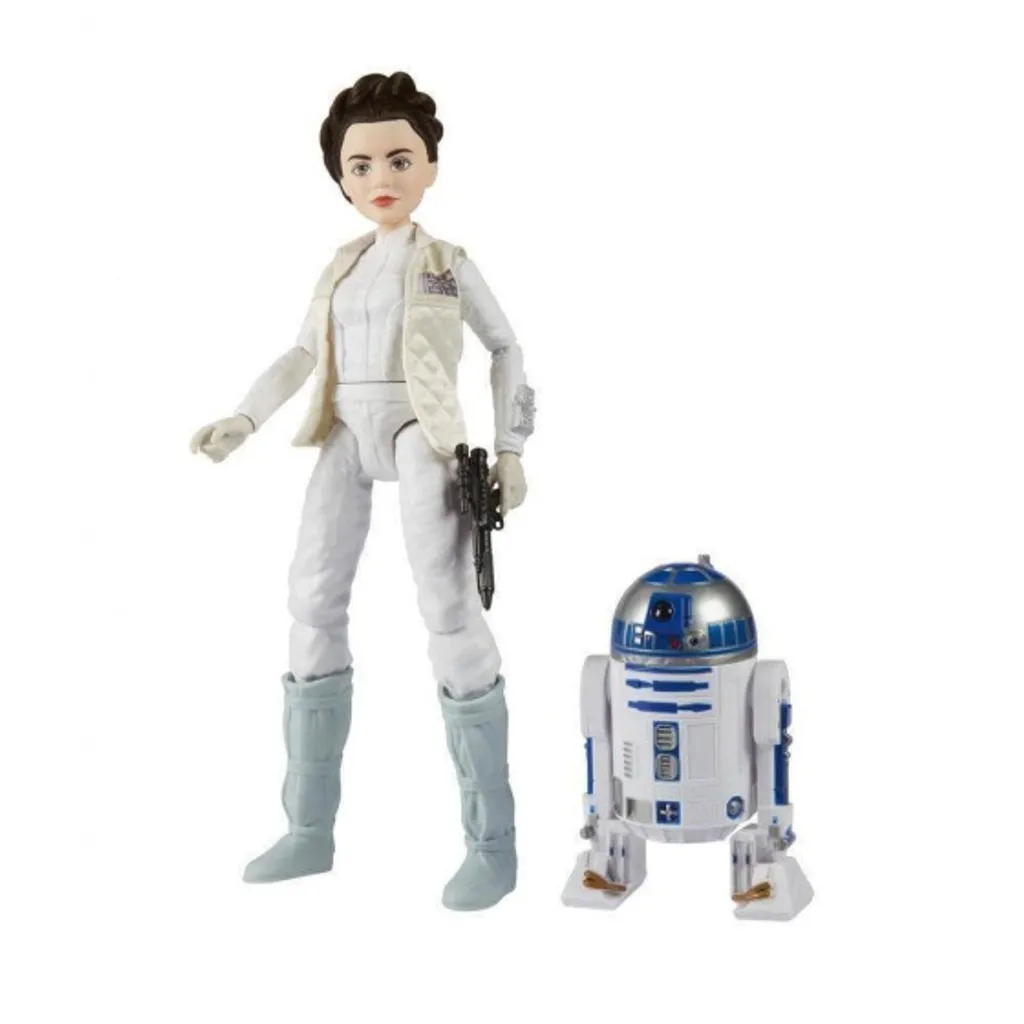 Star Wars Forces of Destiny Leia et R2D2 - Figurines 28cm Hasbro B9654