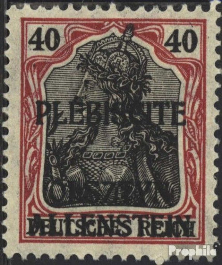 Briefmarken Allenstein 1920 Mi 7 gestempelt Germania