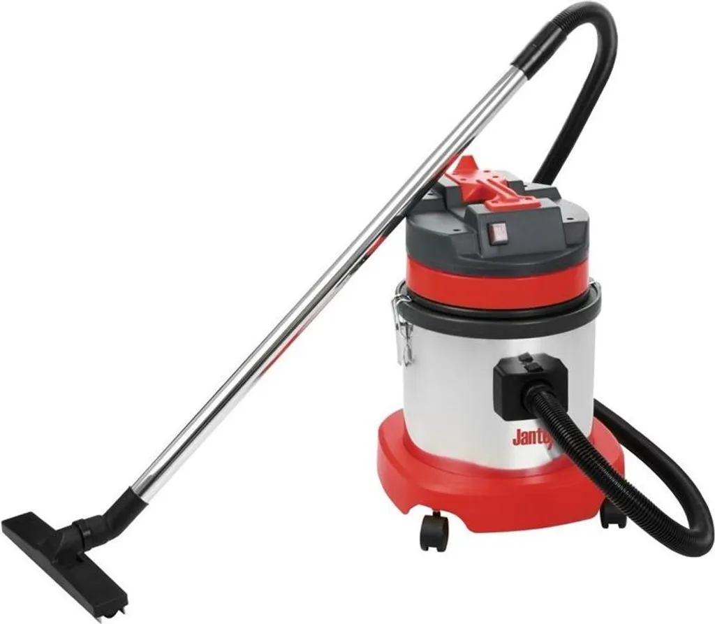 Aspirateur eau et poussière Jantex 15 L idéal pour garage et atelier