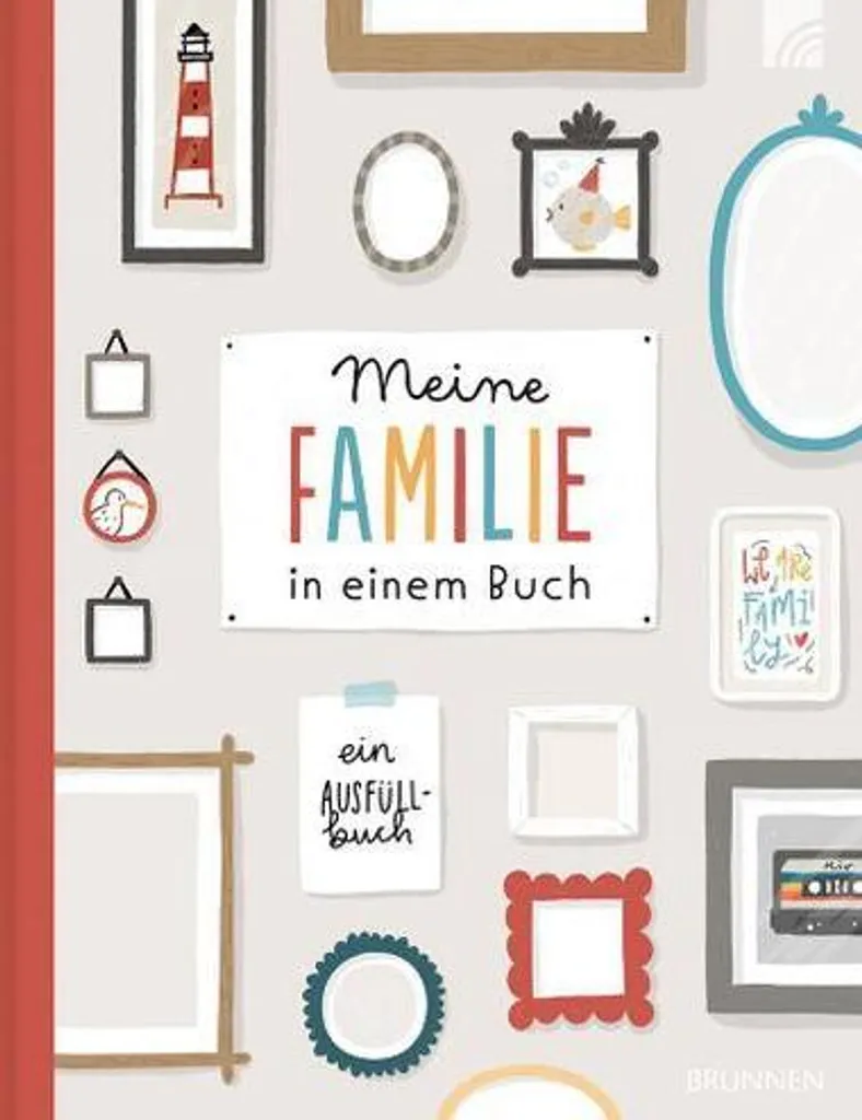 Livre de souvenirs familial Meine Familie in einem Buch illustré 100p