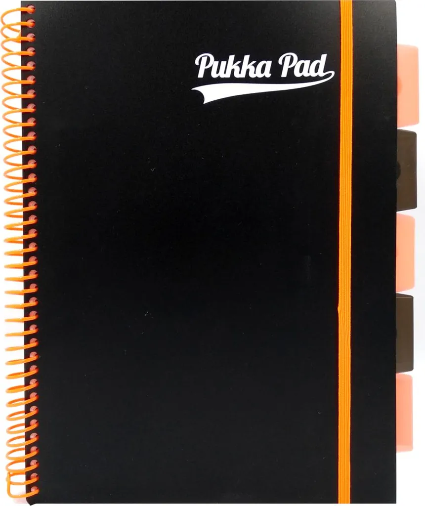Offerta 3 Pezzi Libro Progetti Neon A4 Griglia Arancione per Studenti