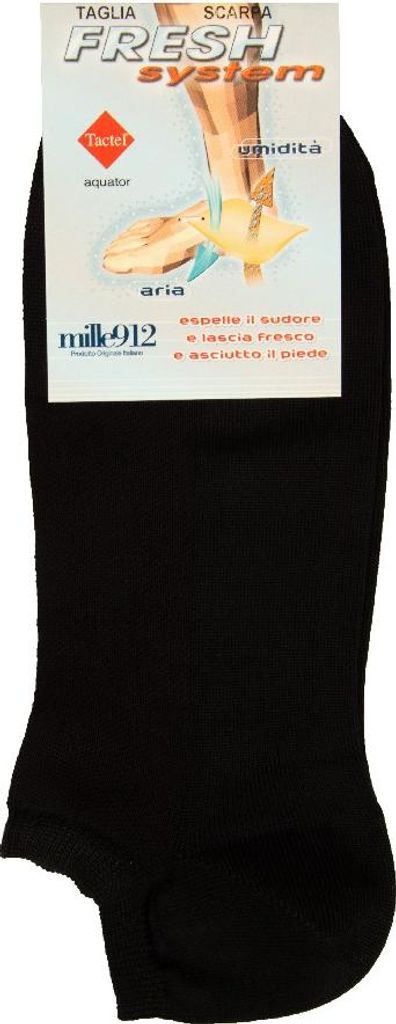 CIOCCA Unterknöchelsocken Unisex Fresh System leitet Schweiß ab und lässt den Fuß frisch und trocken, Artikel S004U, Piede 45 - 46, Cotone 78%,...