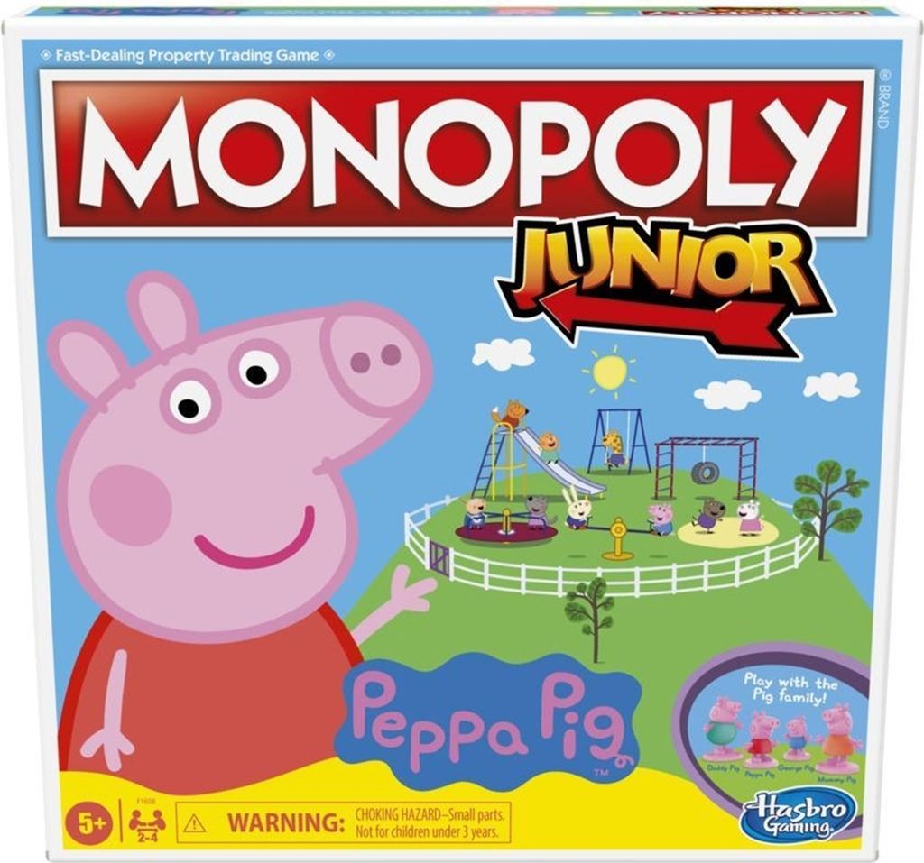 Hasbro F1656100 Monopoly Junior: Peppa Pig