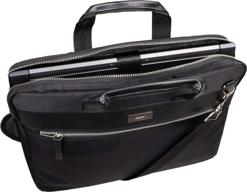 Sacoche Ordinateur 14 Pouces Acer ABG144 Toploading Noir avec Sangle - 13