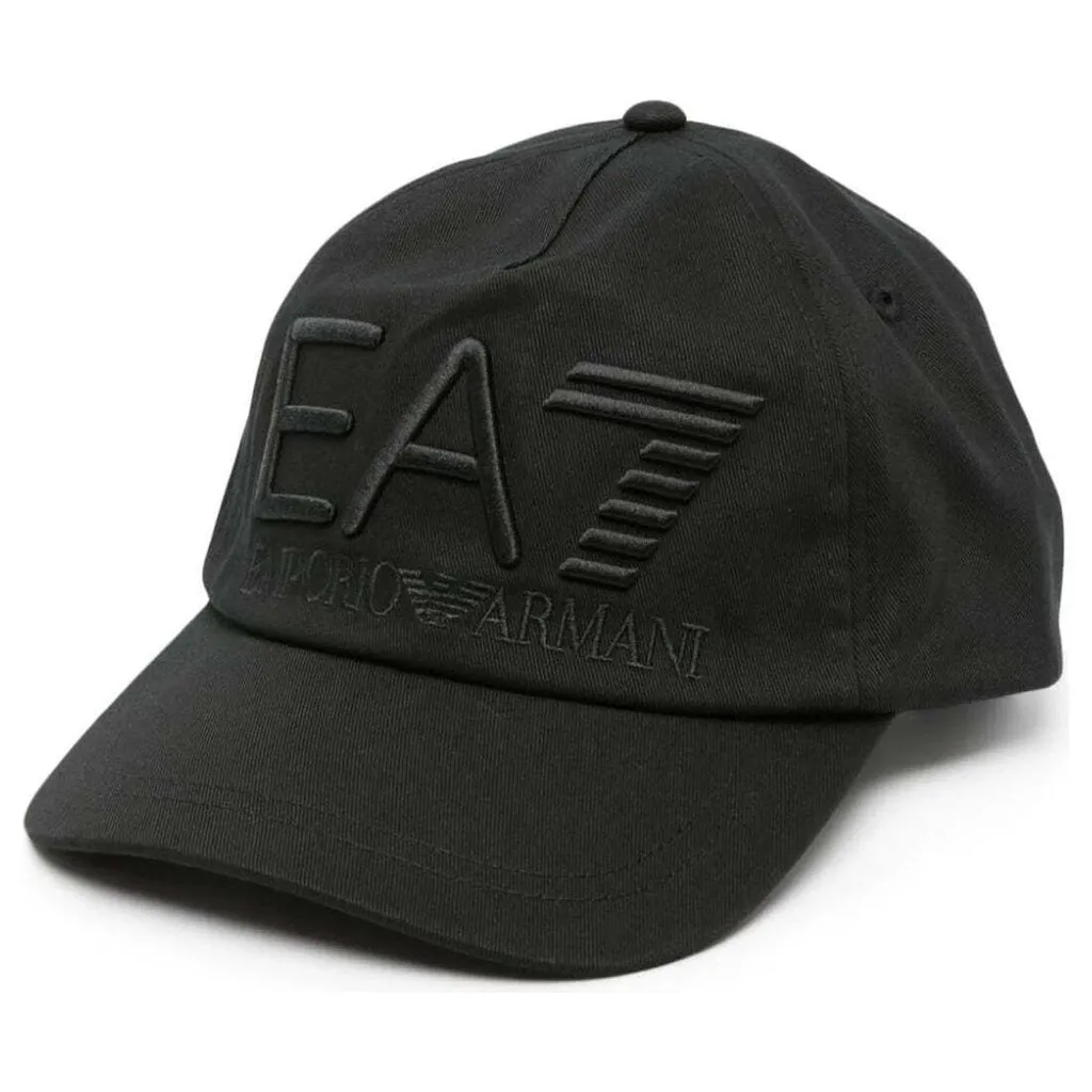 Casquette EA7 idéale pour le sport et loisirs Noir Taille M 245091