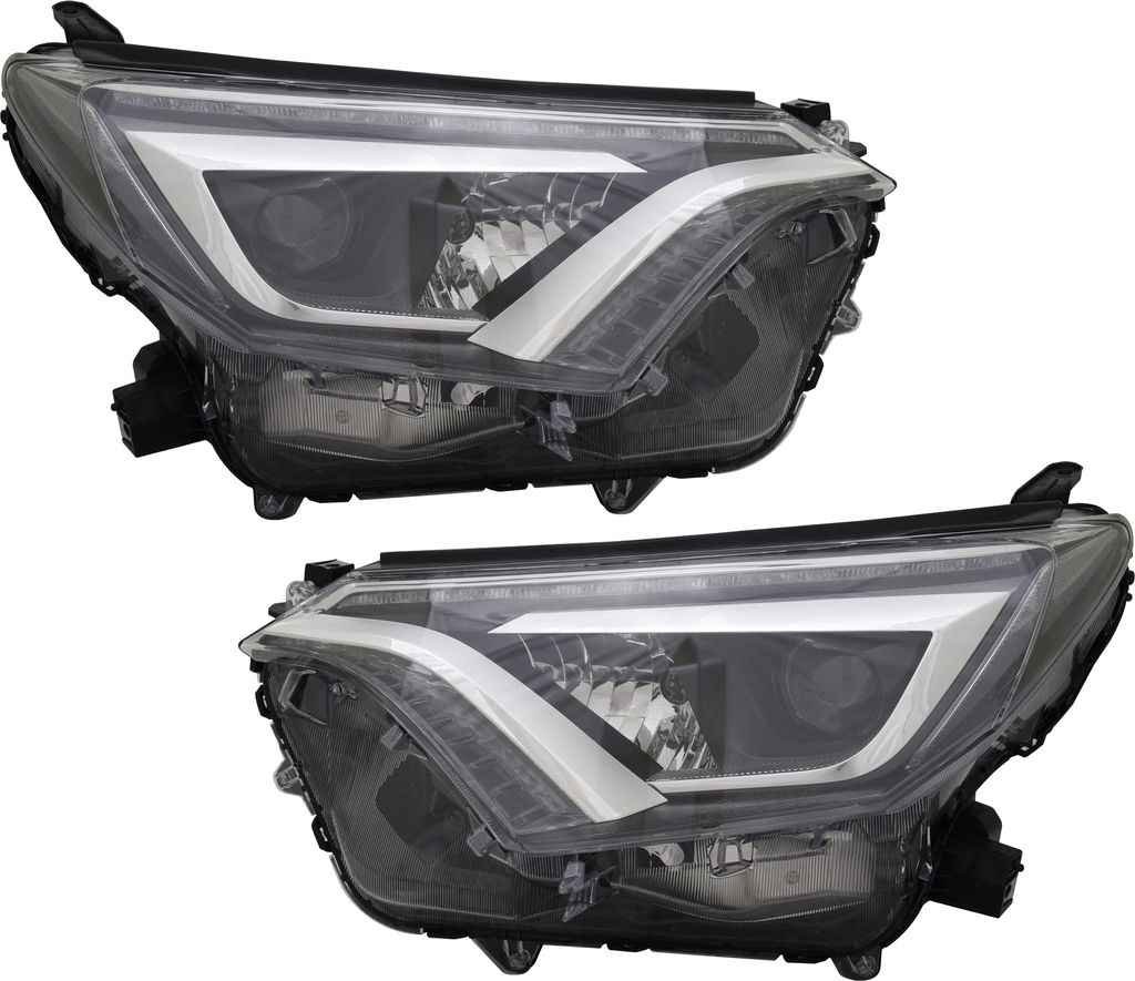 TYC Scheinwerfer Set für Toyota RAV4 4 ZSA ALA ab 2016- Tagfahrlicht + Motor