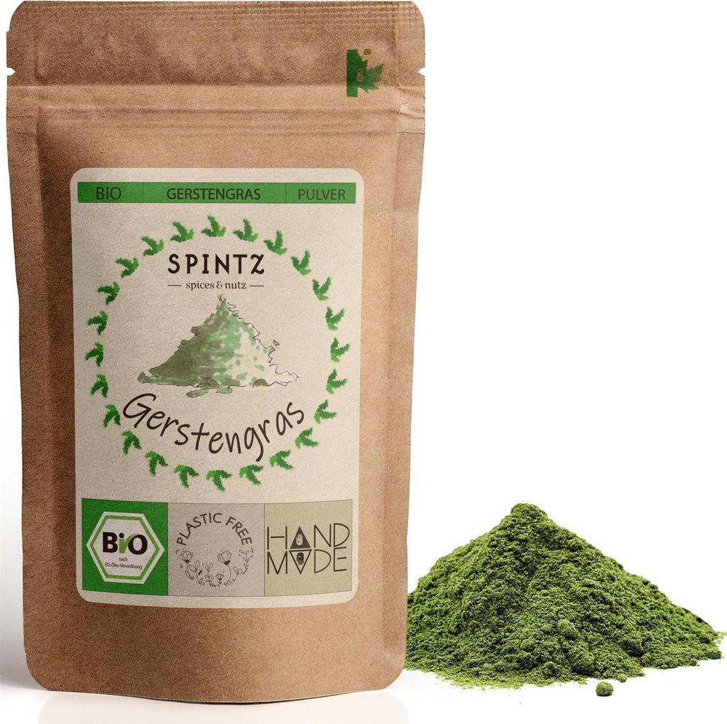 Gerstengras Pulver 500g Produktbild 