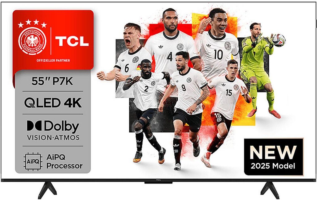 TCL P8K 55P8K, 139,7 cm (55"), 3840 x 2160 Pixel, QLED, Produktbild 