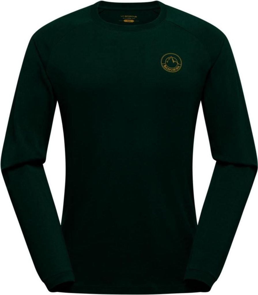 Circle Logo Longsleeve M, Climbing Longsleeve, Herren - La Sportiva, Größe:XL, Farbe:E21E21-Jungle