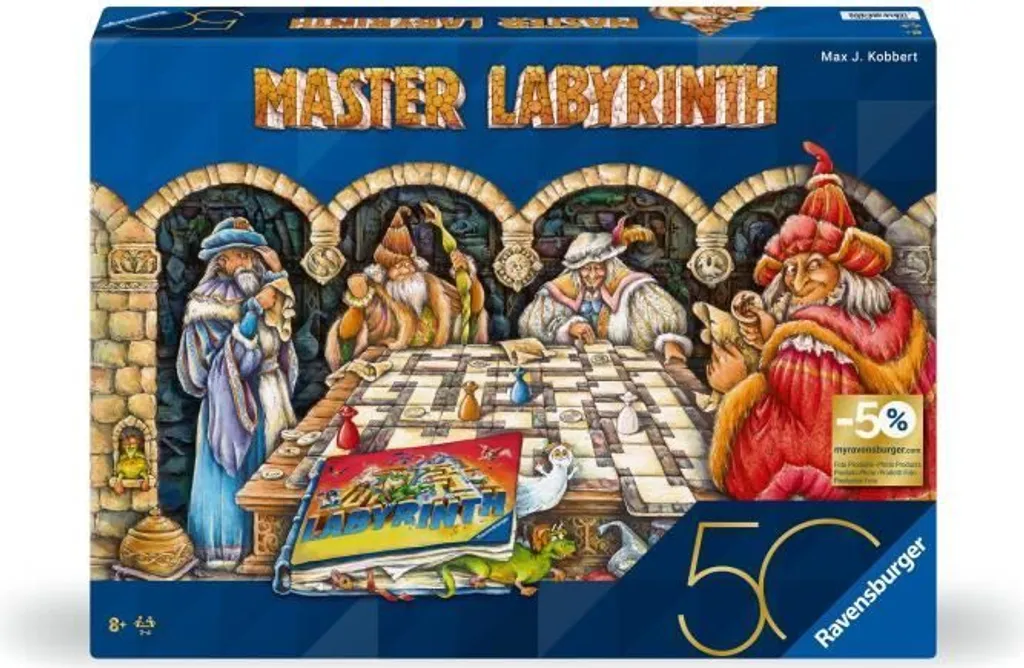 Jeu de Puzzle Labyrinth Master : Labyrinthe Mouvant pour 2 à 4 Joueurs
