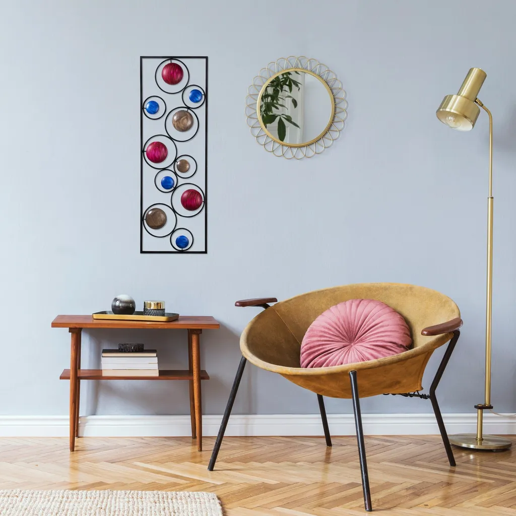 Pannello Decorativo Wallity Life TNL1599 Metallo 90x32 cm Colorato