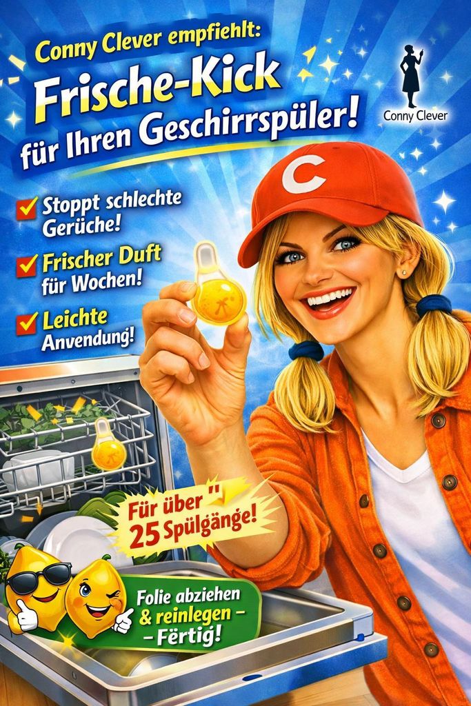 Duftspender, Duft für Spülmaschine, Geschirrspüler, Produktbild 