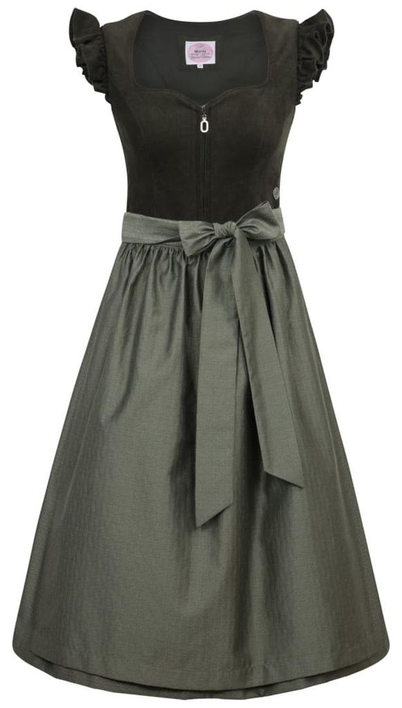 Dirndl Ansfelden 70cm Länge tanne 38 Produktbild 