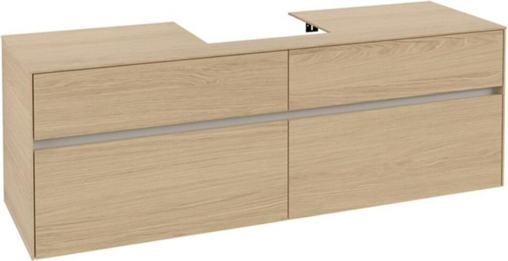Villeroy & Boch C07700VJ WaschbeckenUS Collaro 1600x548x500mm