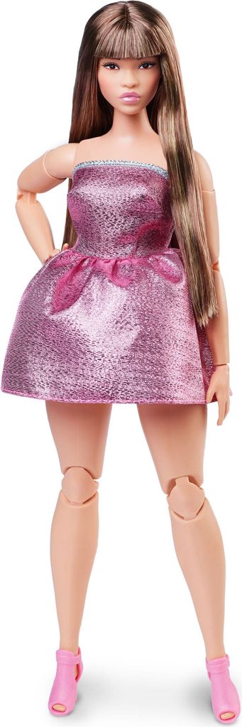 Barbie Signature Barbie Looks 23 - Curvy, Mini robe rose Image du produit 