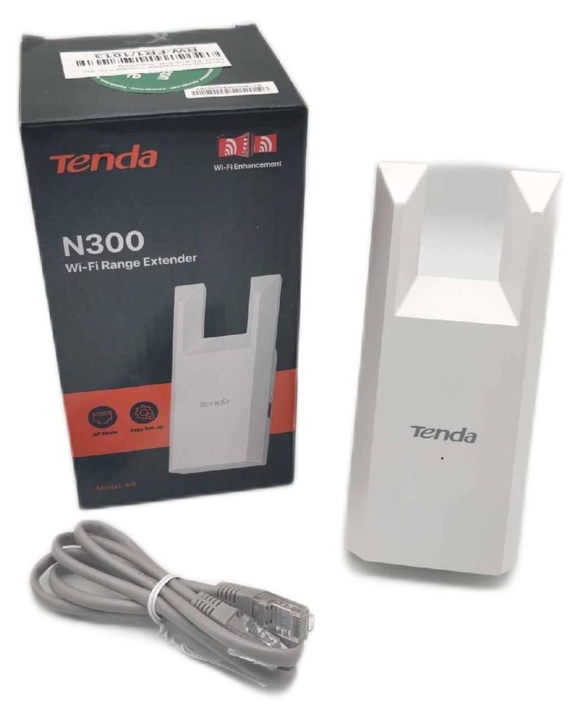 Tenda WLAN Verstärker Repeater Netzwerktechnik R10 Reichweite Signaloptimierung Ethernet Port Abdeckung