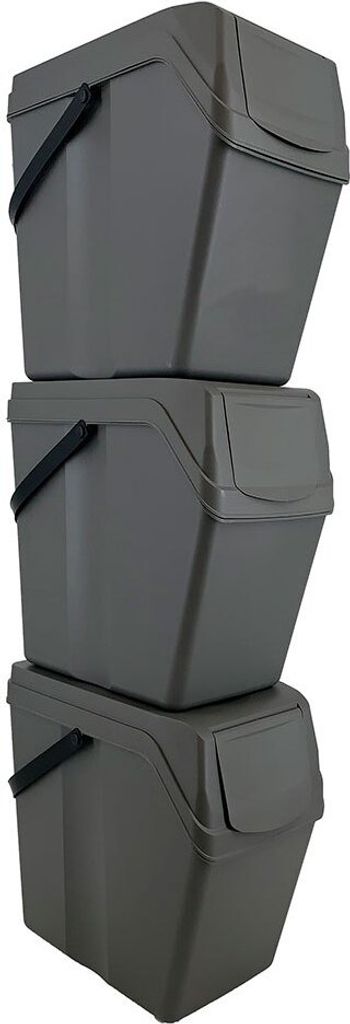 nabbi Kosz na odpady sortowane (3 szt.) ISWB25S3 25 l - Zdjęcie produktu 