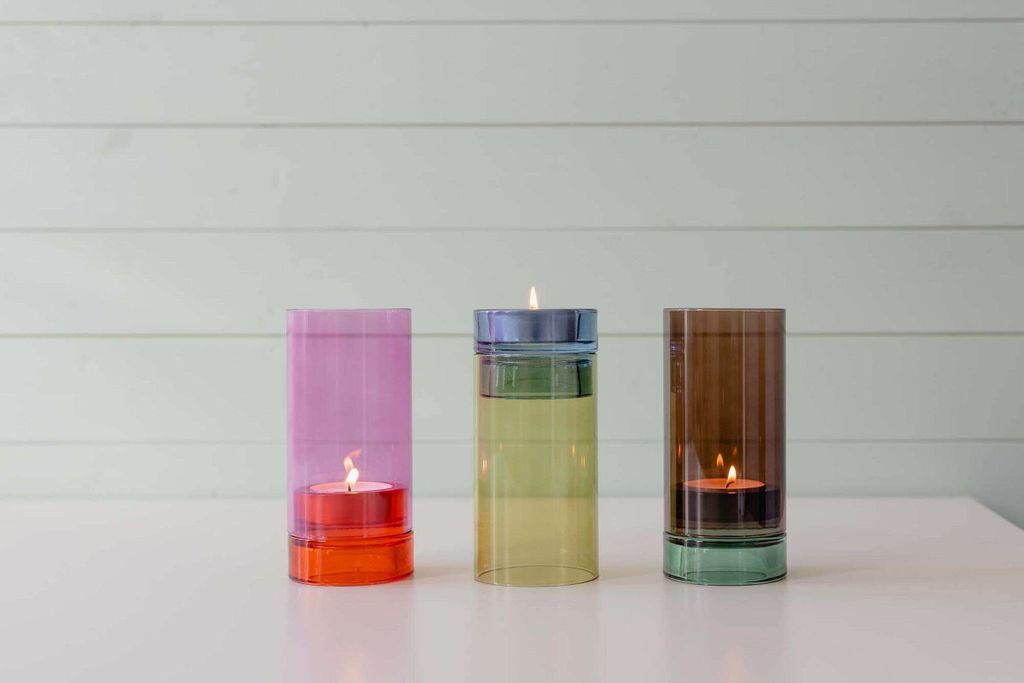 Remember Windlicht Lys pink Höhe 19,3 cm Teelicht Produktbild 5