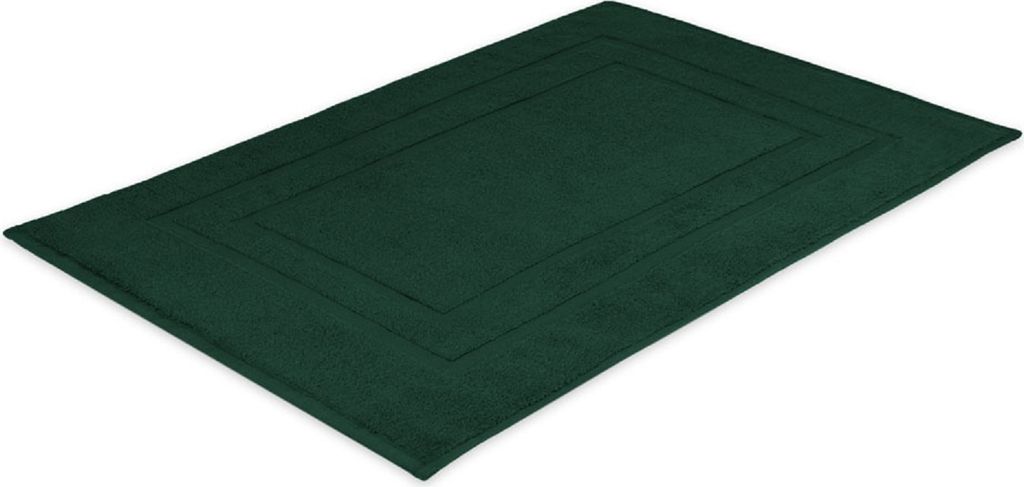 Handtuch 500g/m² Badvorleger 50 x 80 cm dunkelgrün Hohe Qualität Neu/OVP