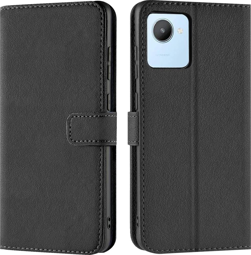 Book Case für Realme C30 Hülle Flip Cover Handy Tasche Produktbild 