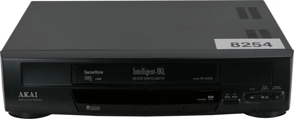 Lecteur magnétoscope VHS Akai VS-G225EOH magnétoscope 4 têtes