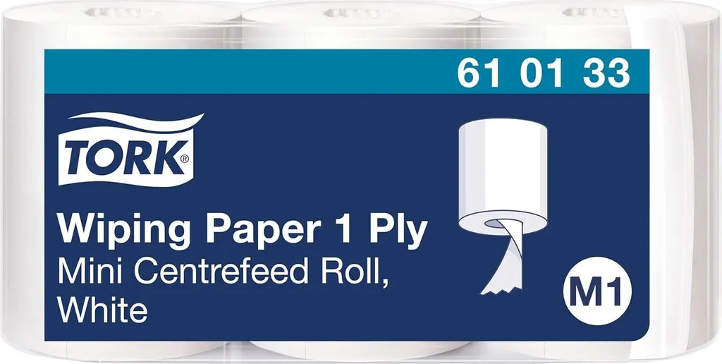Essuyez Tout Rapidement avec le Papier Blanc M1 Tork 610133 Anti-Gaspillage