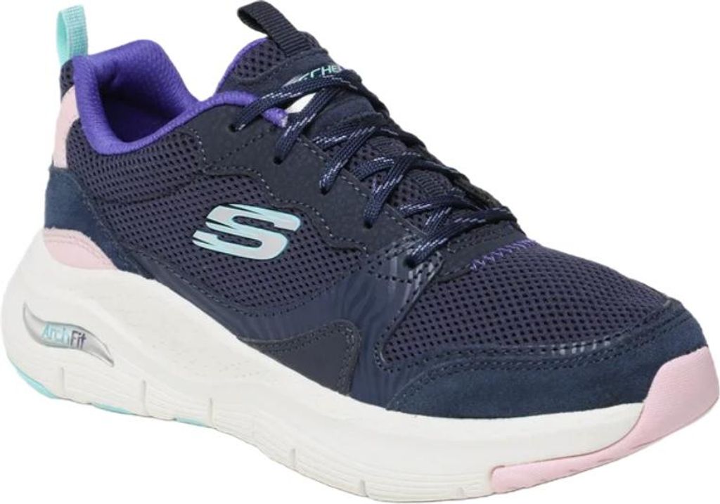 Skechers Damen Sneaker Arch Fit Marineblau Größe 36