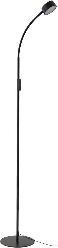 Lindby LED-Stehleuchte Maori, 140 cm, schwarz, CCT, dimmbar