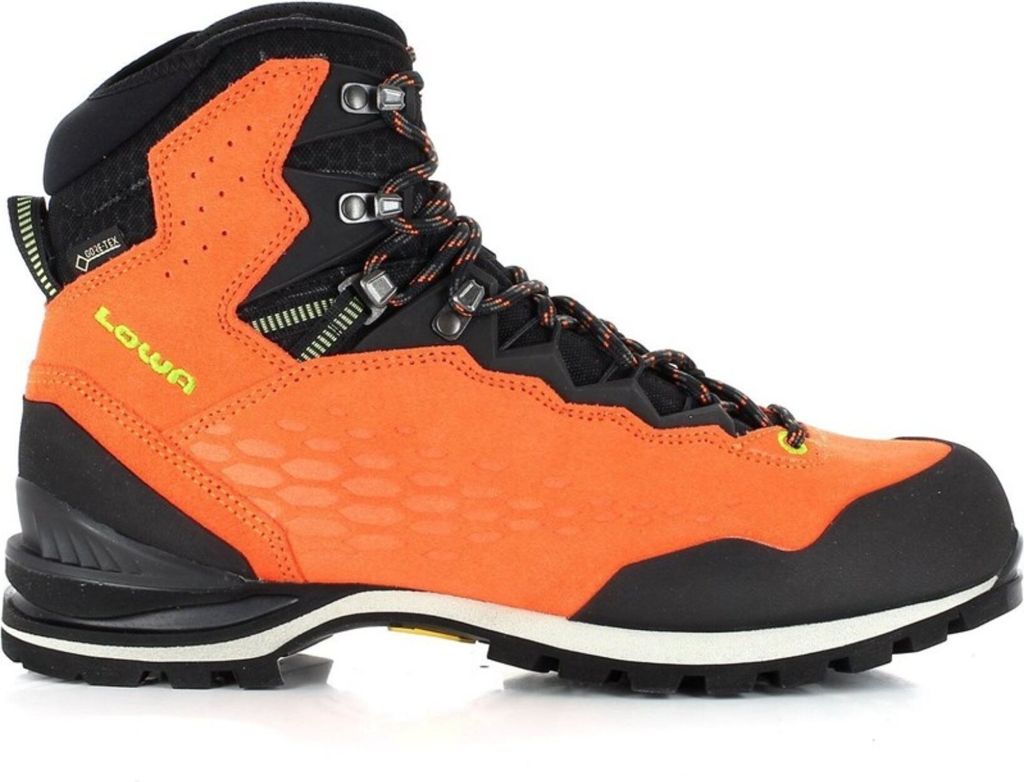 Lowa Herren Alpinstiefel Cadin Alpin GTX MID wasserdichter Trekkingstiefel Orange