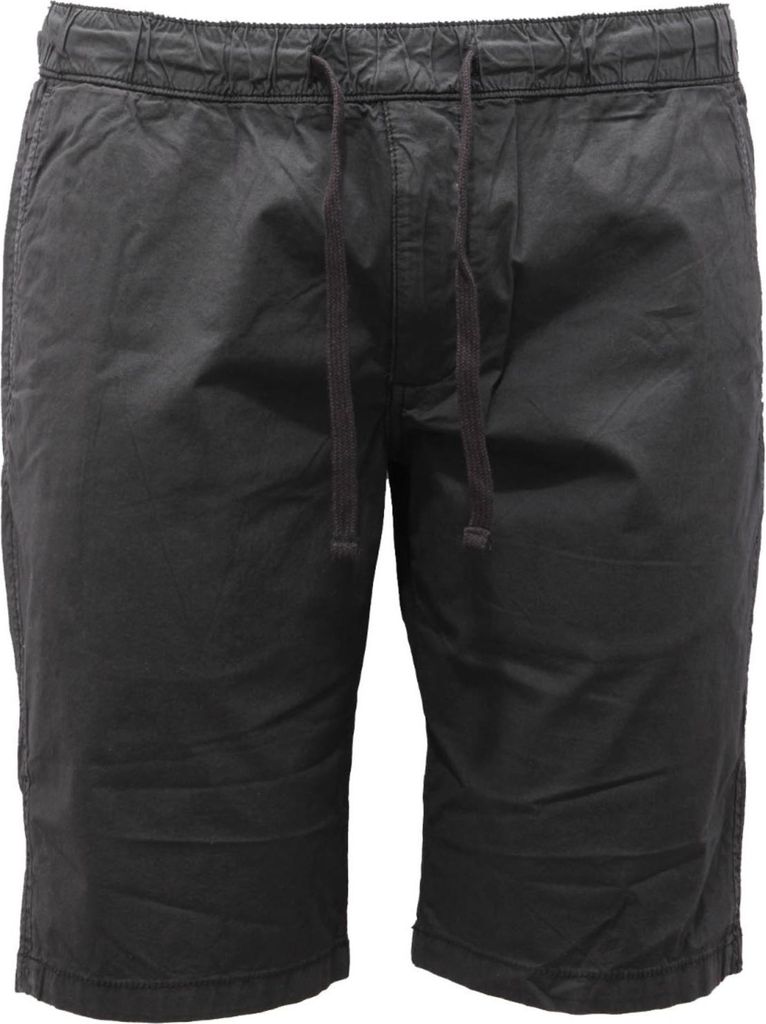 5909AH Bermuda uomo IMPURE schwarz delave' Baumwollshorts Männer