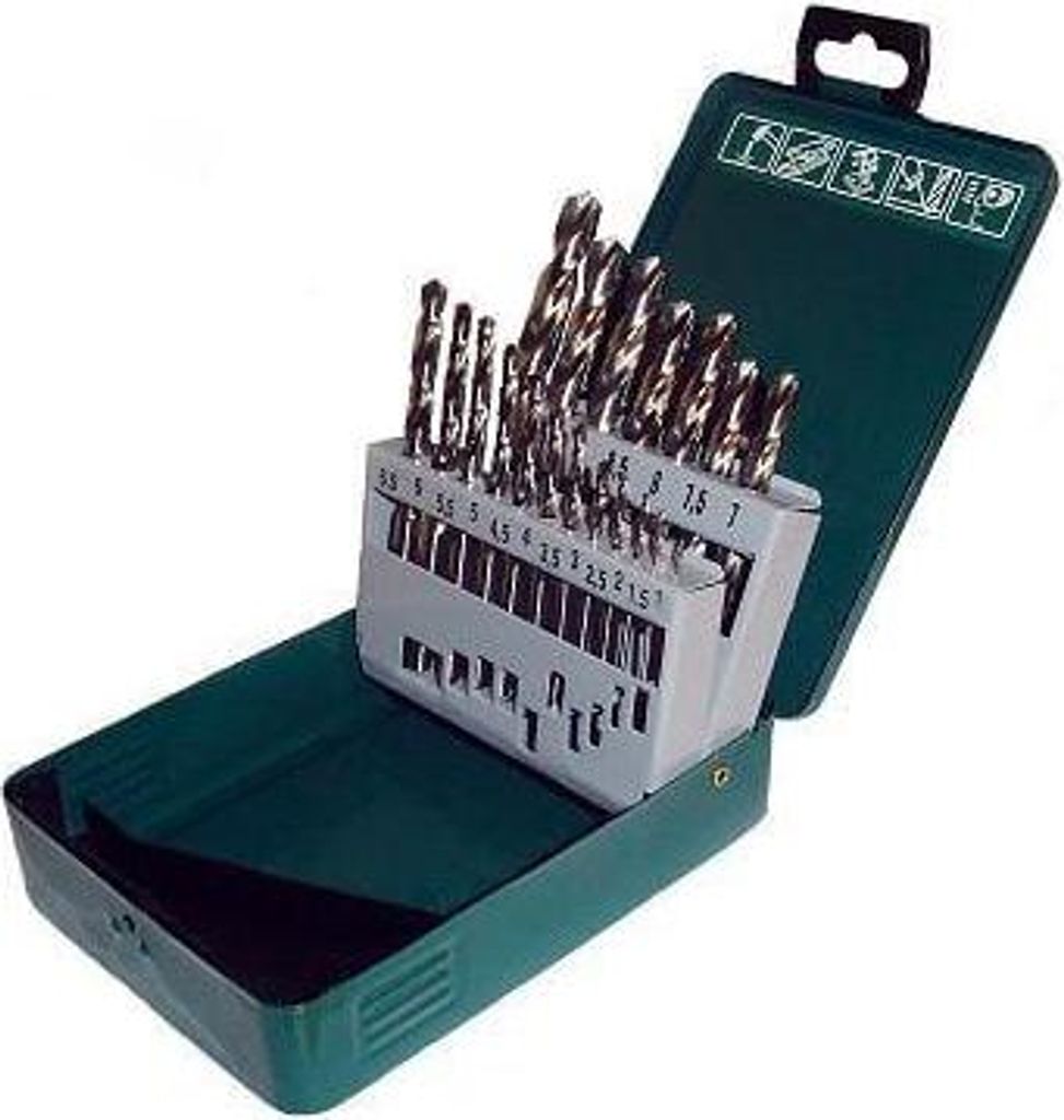 Graztai Set Of Drills 1.0–10.0 Mm 19 Psc.