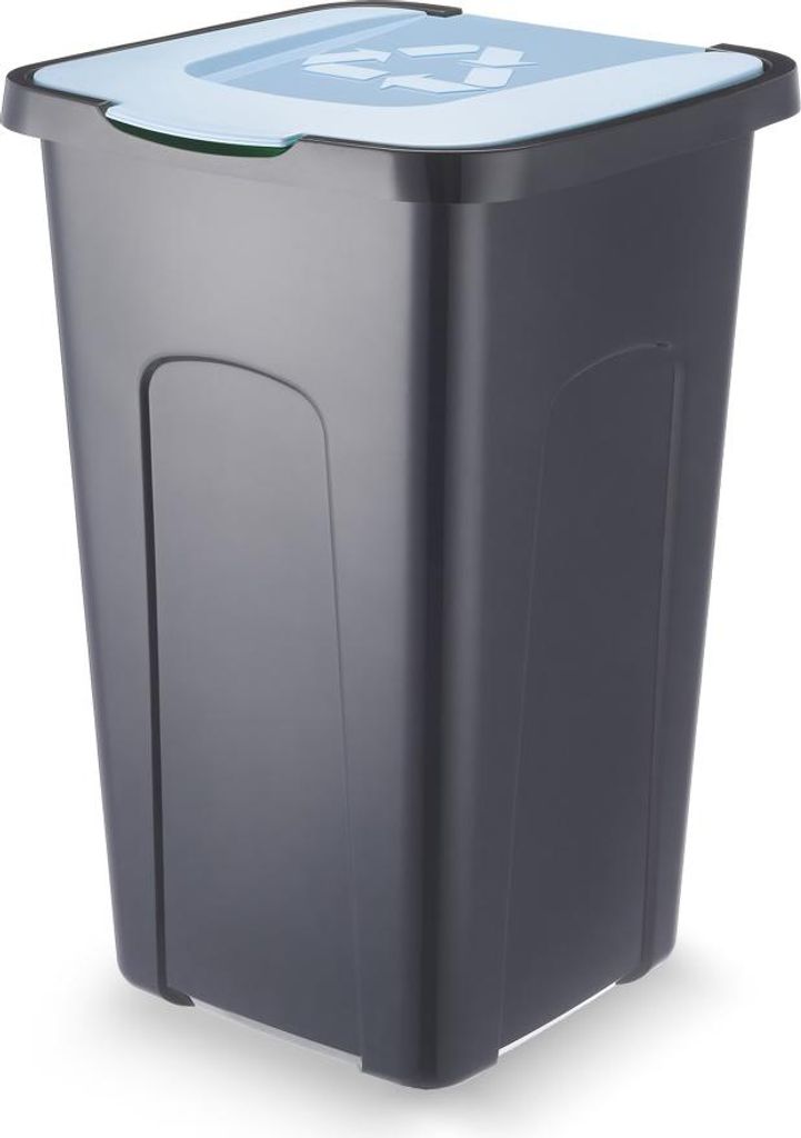 Abfallsortierbehälter blau 50 l - Fassungsvermögen so nein