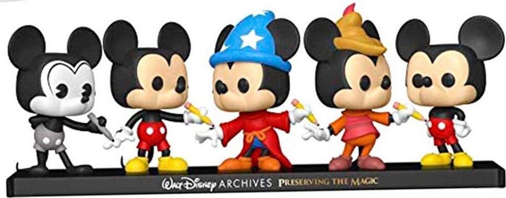 Funko Pop! Disney Archives Mickey - Zestaw 5 Ekskluzywnych Zdjęcie produktu 