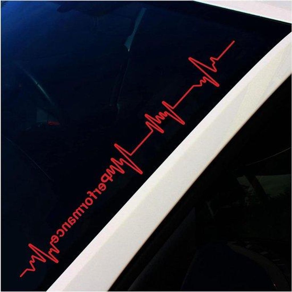 Autosticker Contourgesneden Vinyl Karmijnrood 543 cm Länge